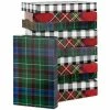 Hallmark Checks And Plaids 12-Pack Designed Shirt Boxes