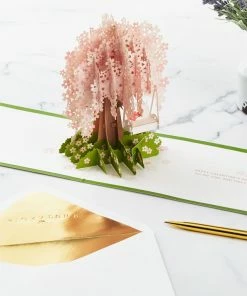 Hallmark One And Only Love Cherry Blossoms 3D Pop-Up Valentine's Day Card 12 Hallmark One And Only Love Cherry Blossoms 3D Pop-Up Valentine's Day Card -Department Store Shop Cherry Blossoms 3D PopUp Valentines Day Card 1299IAV5022 05