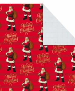 Hallmark Christmas Prints Assorted Flat Wrapping Paper With Gift Tags, 12 Sheets -Department Store Shop Christmas Prints Assorted Flat Wrapping Paper Tags 5XW2080 06