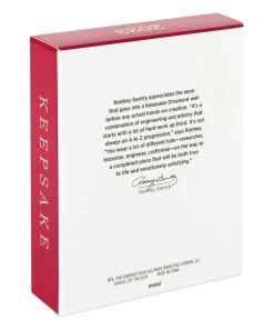 Hallmark Our Christmas Together 2023 Metal Ornament -Department Store Shop Christmas Together Metal Hearts Keepsake Ornament 1899QGO2889 05