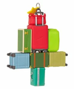 Hallmark Travel All The Way 2023 Ornament 11 Hallmark Travel All The Way 2023 Ornament -Department Store Shop Christmas Tree of Luggage Keepsake Ornament 1899QGO2907 06