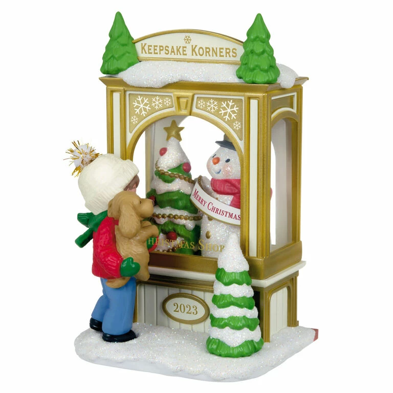 Hallmark Christmas Window 2023 Exclusive Ornament 1 Hallmark Christmas Window 2023 Exclusive Ornament