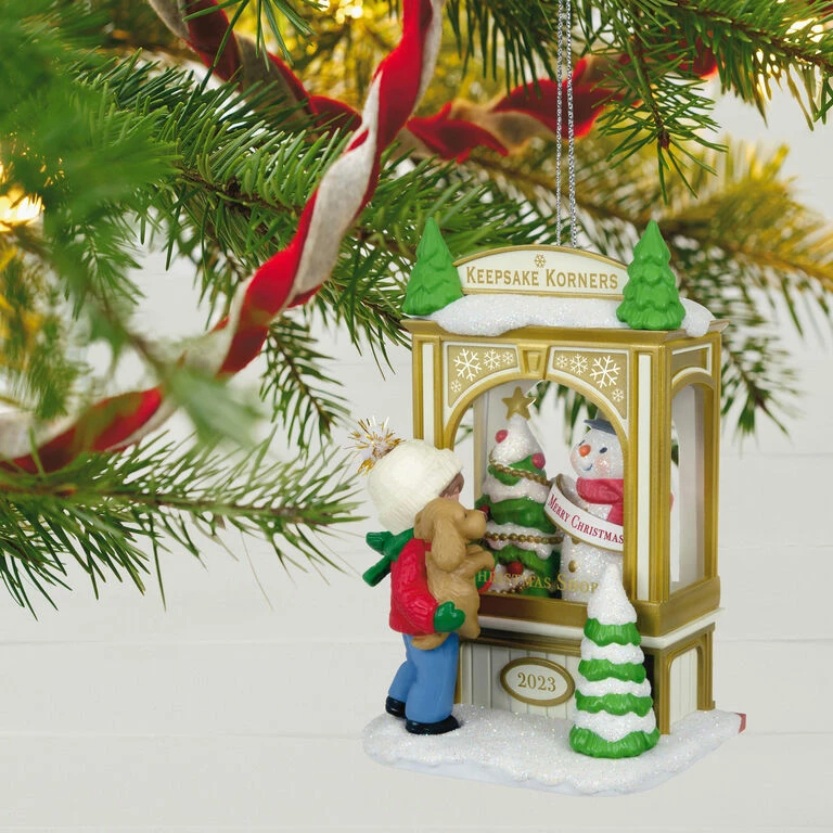 Hallmark Christmas Window 2023 Exclusive Ornament 2 Hallmark Christmas Window 2023 Exclusive Ornament - Image 2