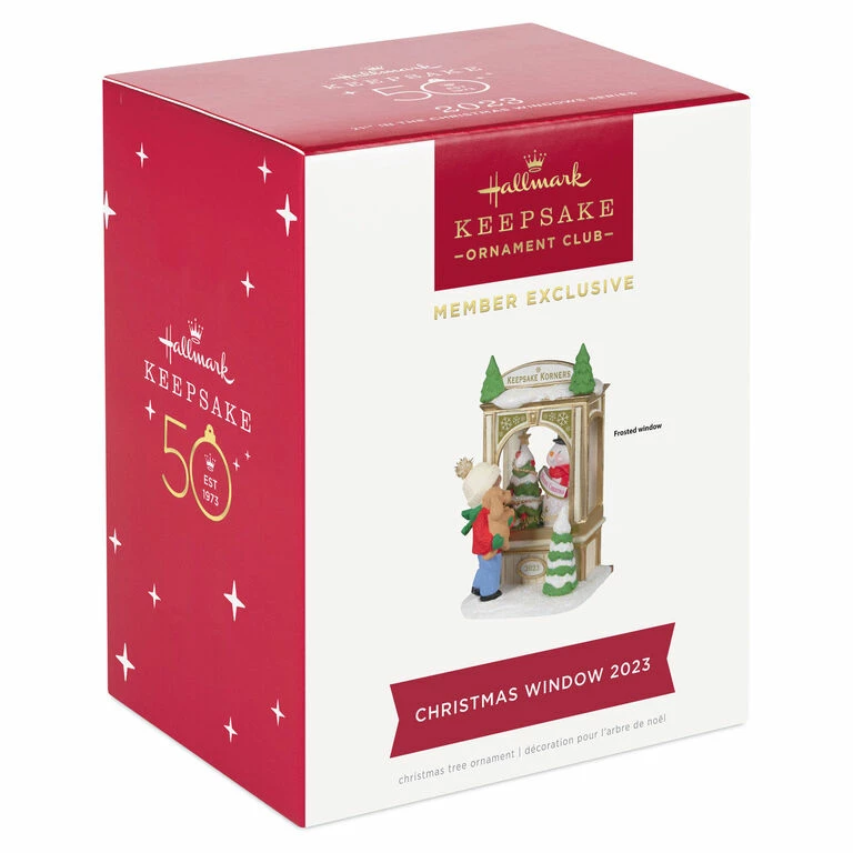 Hallmark Christmas Window 2023 Exclusive Ornament 4 Hallmark Christmas Window 2023 Exclusive Ornament - Image 4
