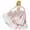 Enesco Disney Cinderella In Pink Dress Couture De Force Figurine, 7.75"