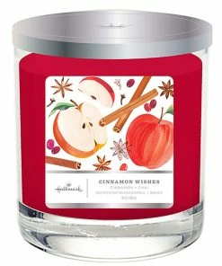 Hallmark Cinnamon Wishes 3-Wick Jar Candle, 16 Oz.