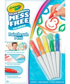 Crayola® Color Wonder Paintbrush Pens And Drawing Pad Set