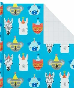 Hallmark Colorful Celebration 3-Pack Wrapping Paper, 55 Sq. Ft. Total 11 Hallmark Colorful Celebration 3-Pack Wrapping Paper, 55 Sq. Ft. Total -Department Store Shop Colorful Celebration 3Pack Wrapping Paper Rolls 5EWR6373 05