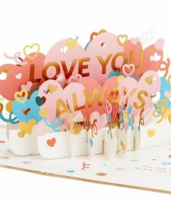 Hallmark Love You Always 3D Pop-Up Love Card
