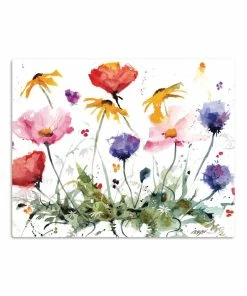 Demdaco Wildflowers 120-Piece Puzzle