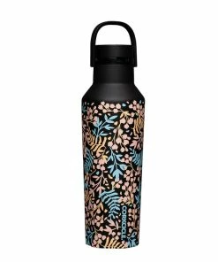 Corkcicle Radiant Garden Stainless Steel Sport Canteen, 20 Oz. 5 Corkcicle Radiant Garden Stainless Steel Sport Canteen, 20 Oz. -Department Store Shop Corkcicle Black Floral Insulated Water Bottle 2020PRG 03
