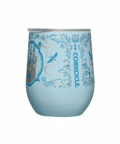Corkcicle Disney Princess Cinderella Stemless Glass, 12 Oz. -Department Store Shop Corkcicle Disney Princess Cinderella Stemless Glass DIS2312DPC 03