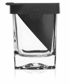 Corkcicle Whiskey Wedge Lowball Glass