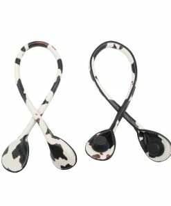 Jen & Co. Versa Interchangeable Tote Bag Straps In Cow Pattern