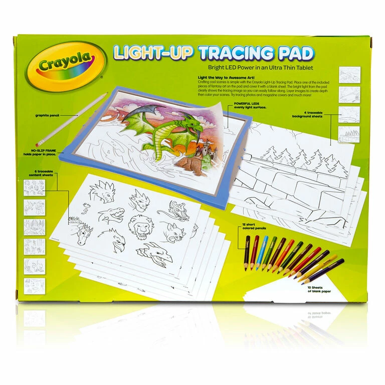 Crayola Blue Light-Up Tracing Pad 2 Crayola Blue Light-Up Tracing Pad - Image 2