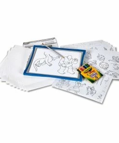 Crayola Blue Light-Up Tracing Pad 5 Crayola Blue Light-Up Tracing Pad -Department Store Shop Crayola LightUp Tracing Pad for Boy 11CRA2063 03