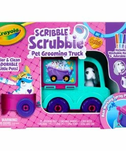 Crayola Scribble Scrubbie Pets Grooming Truck Coloring Set