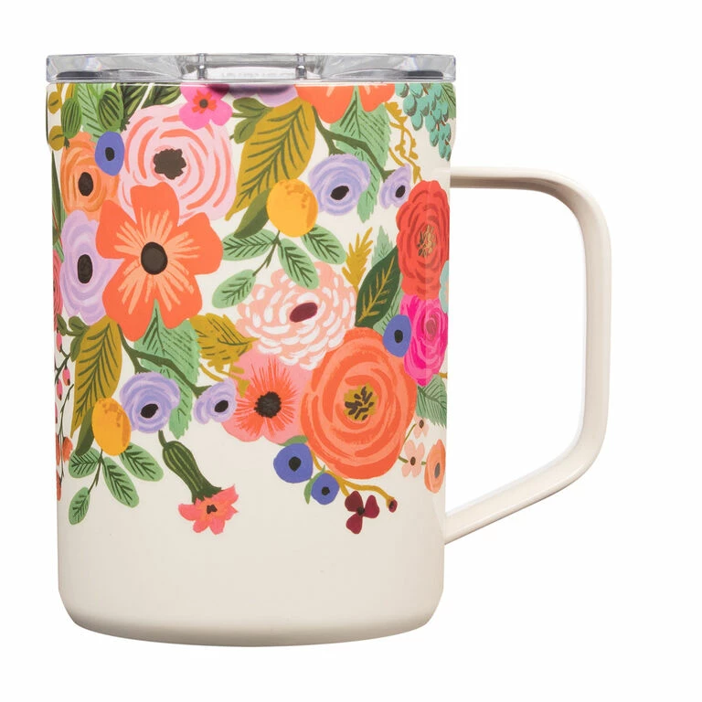 Corkcicle Rifle Paper Co. Garden Party Mug, 16 Oz. 1 Corkcicle Rifle Paper Co. Garden Party Mug, 16 Oz.
