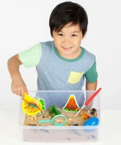 Faber-Castell Creativity Kids Sensory Bin Dinosaur Dig Play Set -Department Store Shop Creativity for Kids Sensory Play Dinosaur Kit 6283000 04