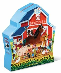 Crocodile Creek Day At The Farm 48-Piece Jigsaw Puzzle