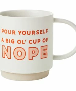 Hallmark Cup Of Nope Funny Mug, 16 Oz.