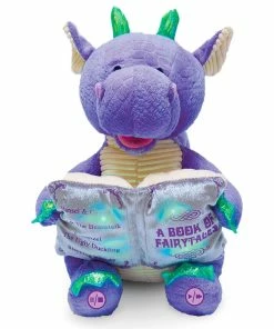 Dalton The Storytime Dragon Talking Stuffed Animal With Light, 12" H