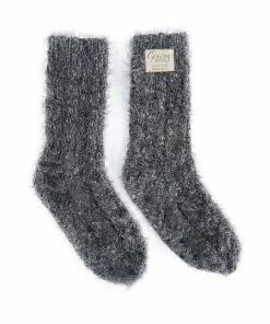 Demdaco Charcoal Giving Socks