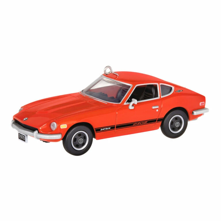 Hallmark 1970 Datsun 240Z 2023 Metal Ornament 1 Hallmark 1970 Datsun 240Z 2023 Metal Ornament
