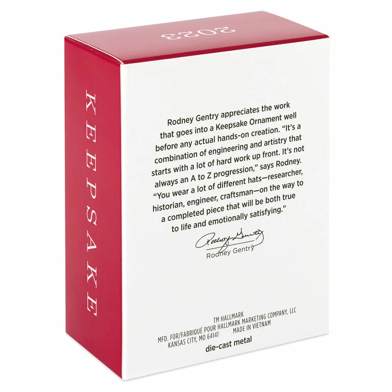 Hallmark 1970 Datsun 240Z 2023 Metal Ornament 5 Hallmark 1970 Datsun 240Z 2023 Metal Ornament - Image 5