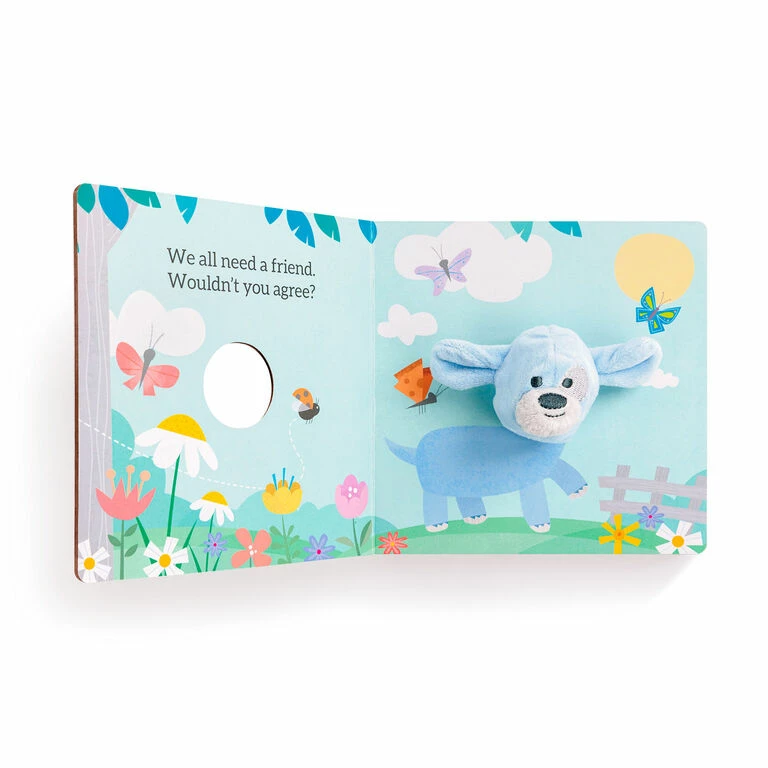 Demdaco The Friendly Puppy Finger Puppet Board Book 2 Demdaco The Friendly Puppy Finger Puppet Board Book - Image 2