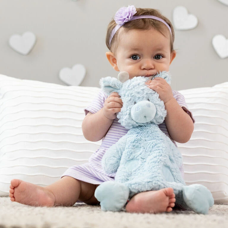 Demdaco Griffin Giraffe Rattle Blankie 2 Demdaco Griffin Giraffe Rattle Blankie - Image 2