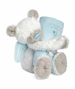 Demdaco Guardian Angel Bear And Blue Blanket, Set Of 2 5 Demdaco Guardian Angel Bear And Blue Blanket, Set Of 2 -Department Store Shop Demdaco Guardian Angel Bear and Blue Blanket 5004830031 03