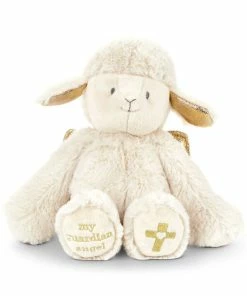 Demdaco Guardian Angel Plush Lamb, 7"