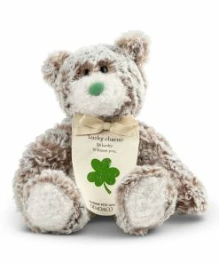 Demdaco Lucky Mini Giving Bear, 8.5"