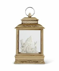 Department Store Shop 48 Demdaco Nativity Scene Musical Lantern With LED Light