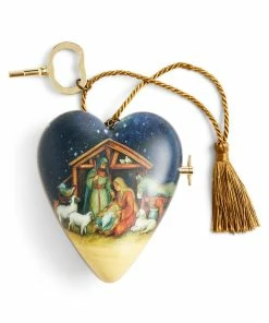 Department Store Shop 50 Demdaco O Holy Night Musical Art Heart With Stand