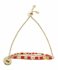 Demdaco Your Journey Joy Charm Tile Bracelet