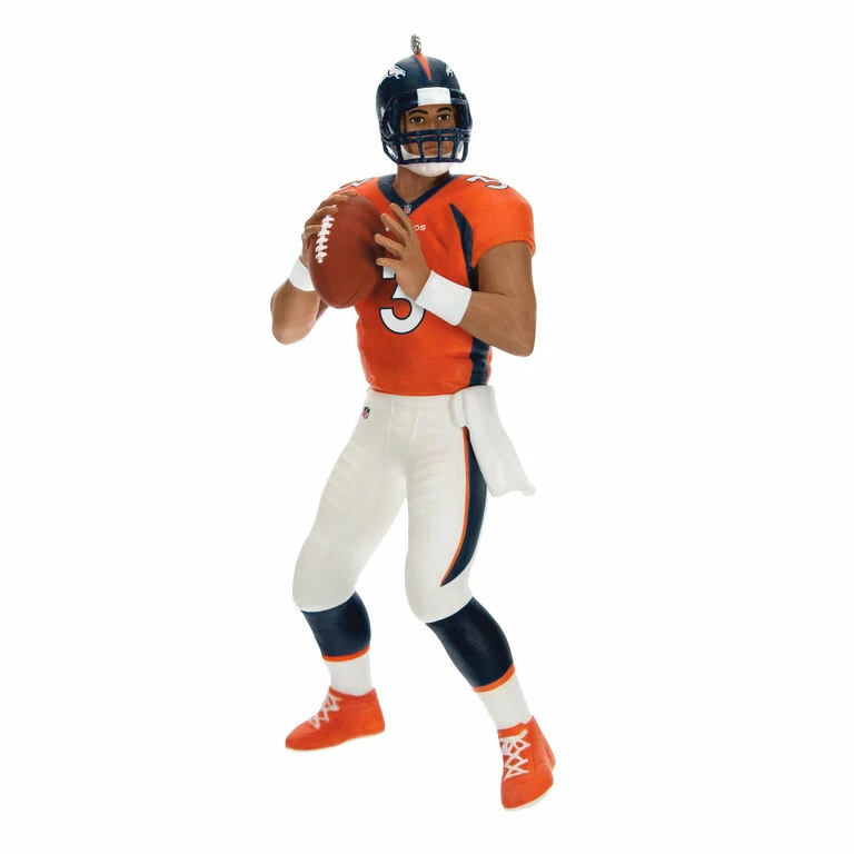 Hallmark NFL Denver Broncos Russell Wilson Ornament 1 Hallmark NFL Denver Broncos Russell Wilson Ornament