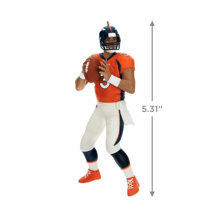 Hallmark NFL Denver Broncos Russell Wilson Ornament 3 Hallmark NFL Denver Broncos Russell Wilson Ornament - Image 3