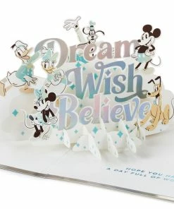 Hallmark Disney 100 Years Of Wonder Day Full Of Wonder 3D Pop-Up Card