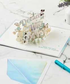 Hallmark Disney 100 Years Of Wonder Day Full Of Wonder 3D Pop-Up Card -Department Store Shop Disney 100 Years Mickey Friends 3D PopUp Card 1499LAD9202 08