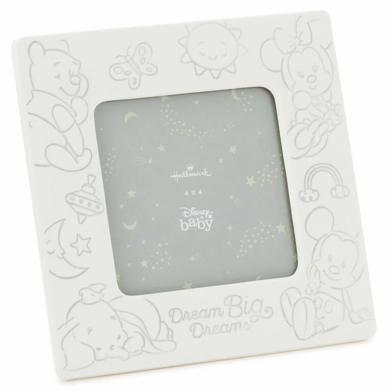 Hallmark Disney Baby Dream Big Dreams Picture Frame, 4x4 1 Hallmark Disney Baby Dream Big Dreams Picture Frame, 4x4