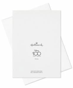 Hallmark Disney 100th Anniversary Boxed Blank Note Cards Assortment, Pack Of 24 -Department Store Shop Disney Characters Assorted Boxed Blank Note Cards 3SOM1336 05