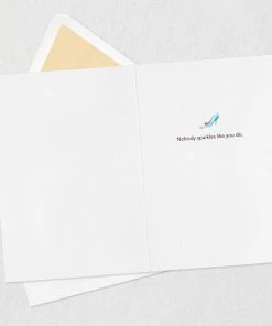 Hallmark Disney Princess Cinderella You Sparkle Quilled Paper Handmade Card -Department Store Shop Disney Cinderella Quilled Paper Handmade Card for Her 1299LAD2856 03