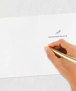 Hallmark Disney Princess Cinderella You Sparkle Quilled Paper Handmade Card -Department Store Shop Disney Cinderella Quilled Paper Handmade Card for Her 1299LAD2856 06