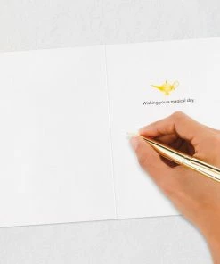 Hallmark Disney Princess Jasmine Magical Day Quilled Paper Handmade Card -Department Store Shop Disney Jasmine Quilled Paper Handmade Card for Her 1299LAD2857 06