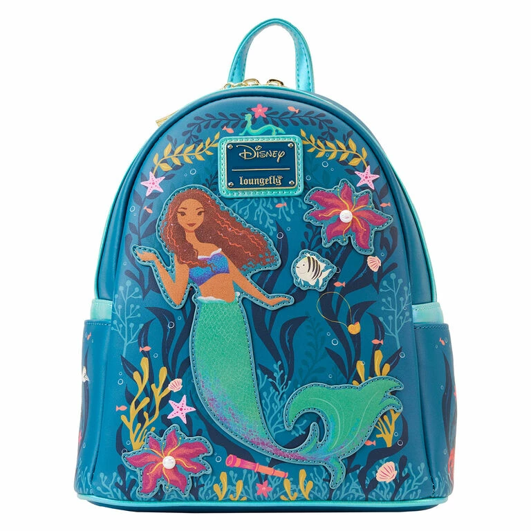 Loungefly Disney Little Mermaid Live-Action Mini Backpack 1 Loungefly Disney Little Mermaid Live-Action Mini Backpack