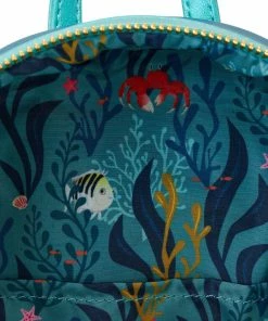 Loungefly Disney Little Mermaid Live-Action Mini Backpack 11 Loungefly Disney Little Mermaid Live-Action Mini Backpack -Department Store Shop Disney Little Mermaid LiveAction Mini Backpack WDBK3141 06