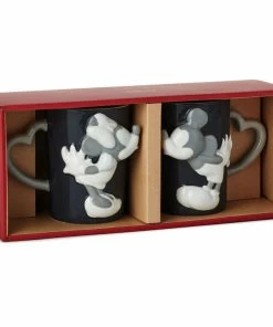 Hallmark Disney Mickey And Minnie Kissyface Mugs, Set Of 2 -Department Store Shop Disney Mickey and Minnie Kissyface Mug Set 1DYG2045 03