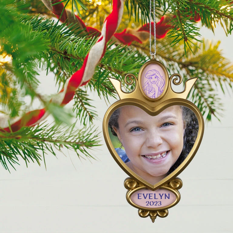 Hallmark Disney Our Little Princess Personalized Photo Frame Ornament 2 Hallmark Disney Our Little Princess Personalized Photo Frame Ornament - Image 2